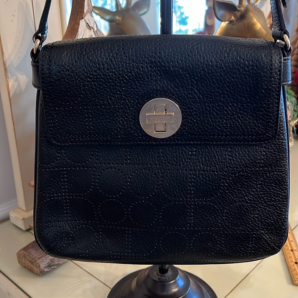 Kate Spade Pierced Leather Shoulder Bag EEEEUC